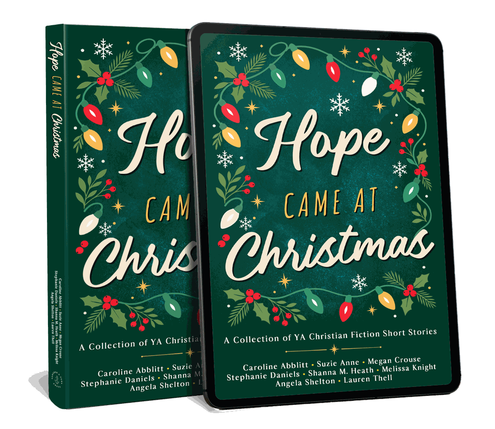 Hope Came at Christmas paperback and tablet mockup